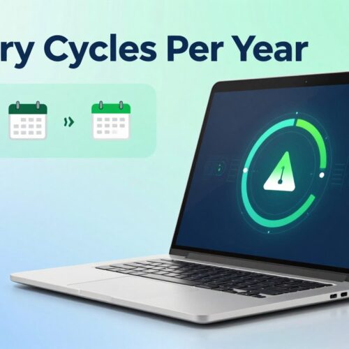 How Many Charge Cycles a Laptop Uses Per Year