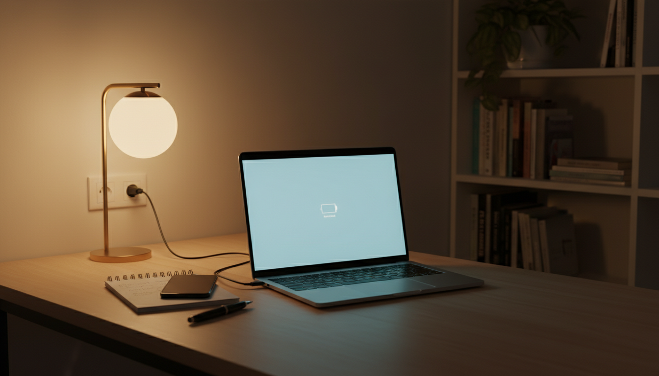 charging laptop overnight