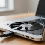 fan noise charging laptop