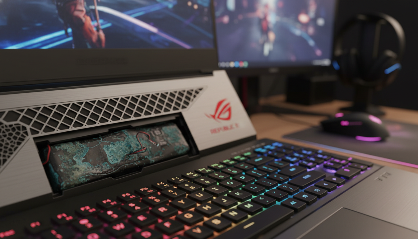 gaming laptop battery wear