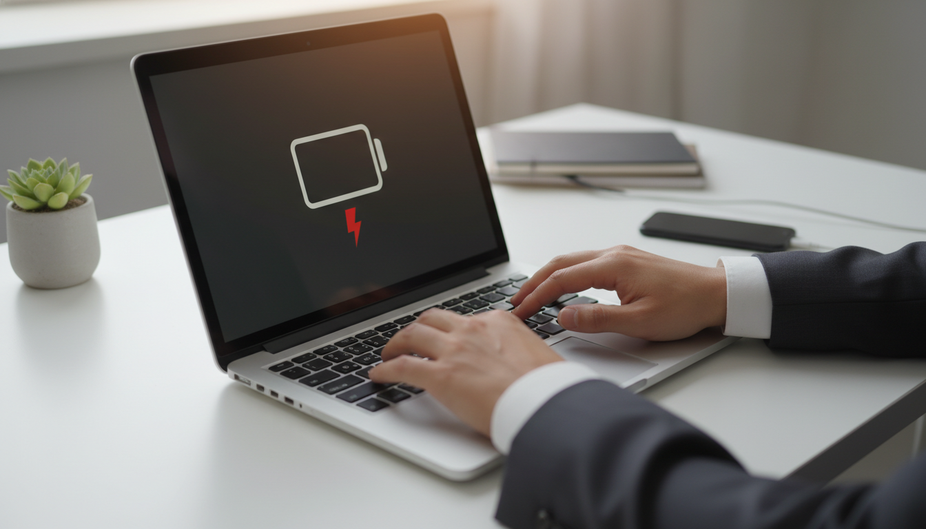 laptop battery drains fast