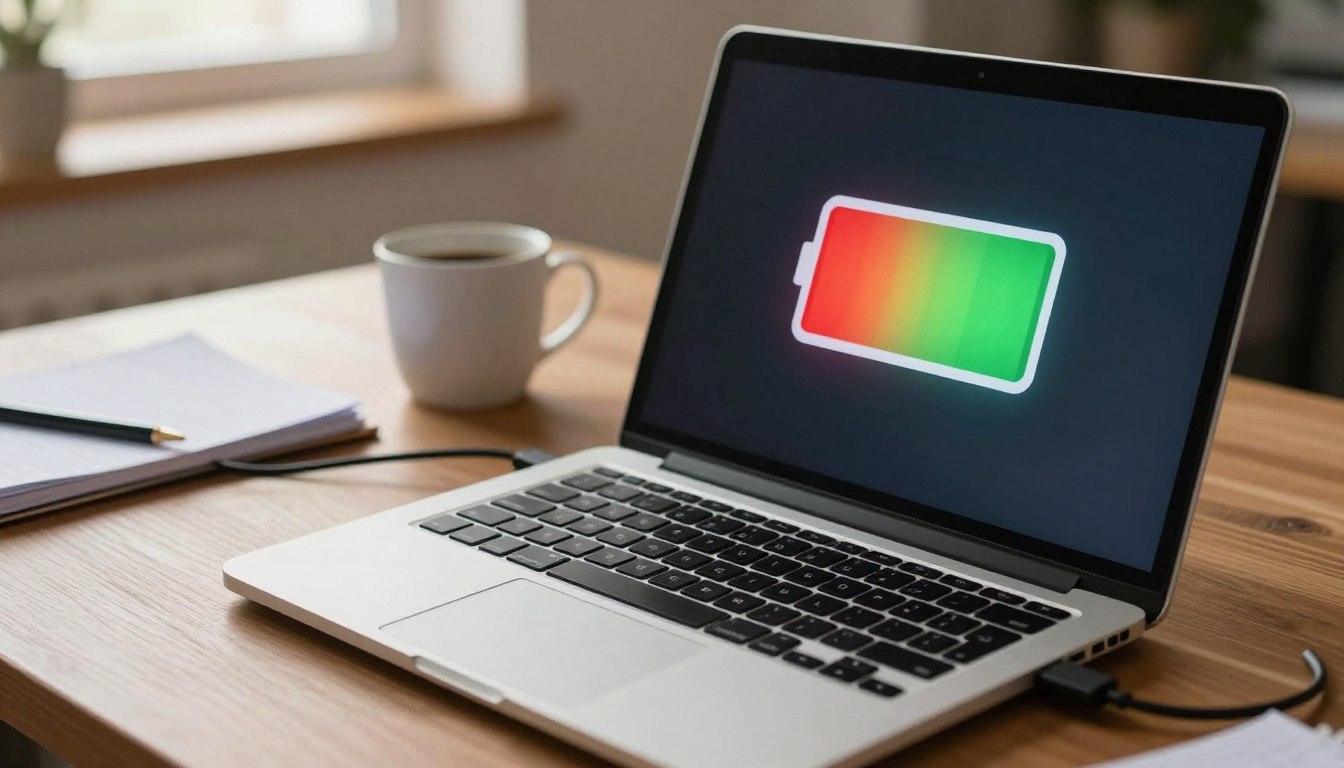 laptop battery drains while plugged in