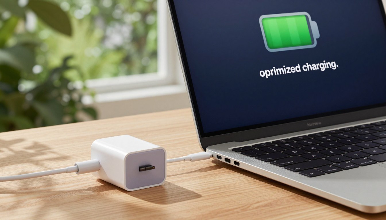 macbook optimized charging