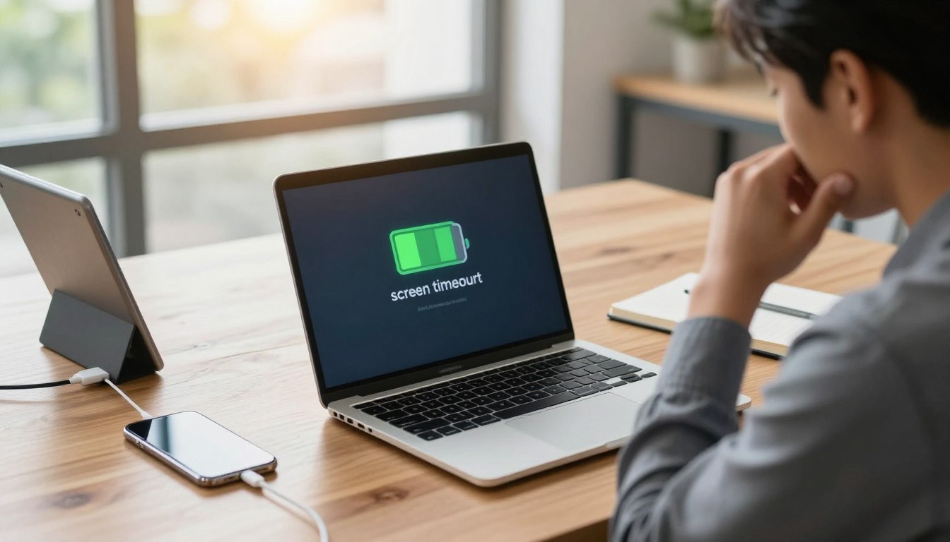 screen timeout laptop