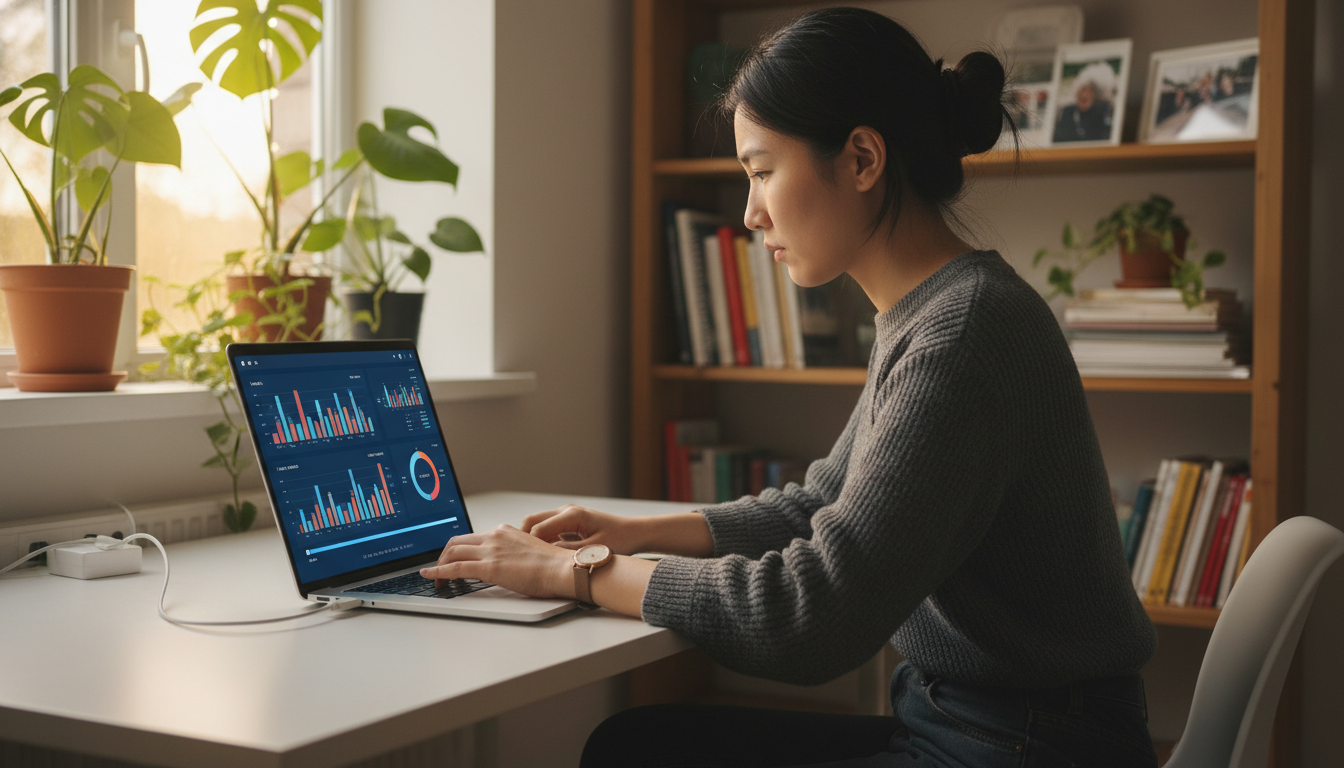 using laptop while charging